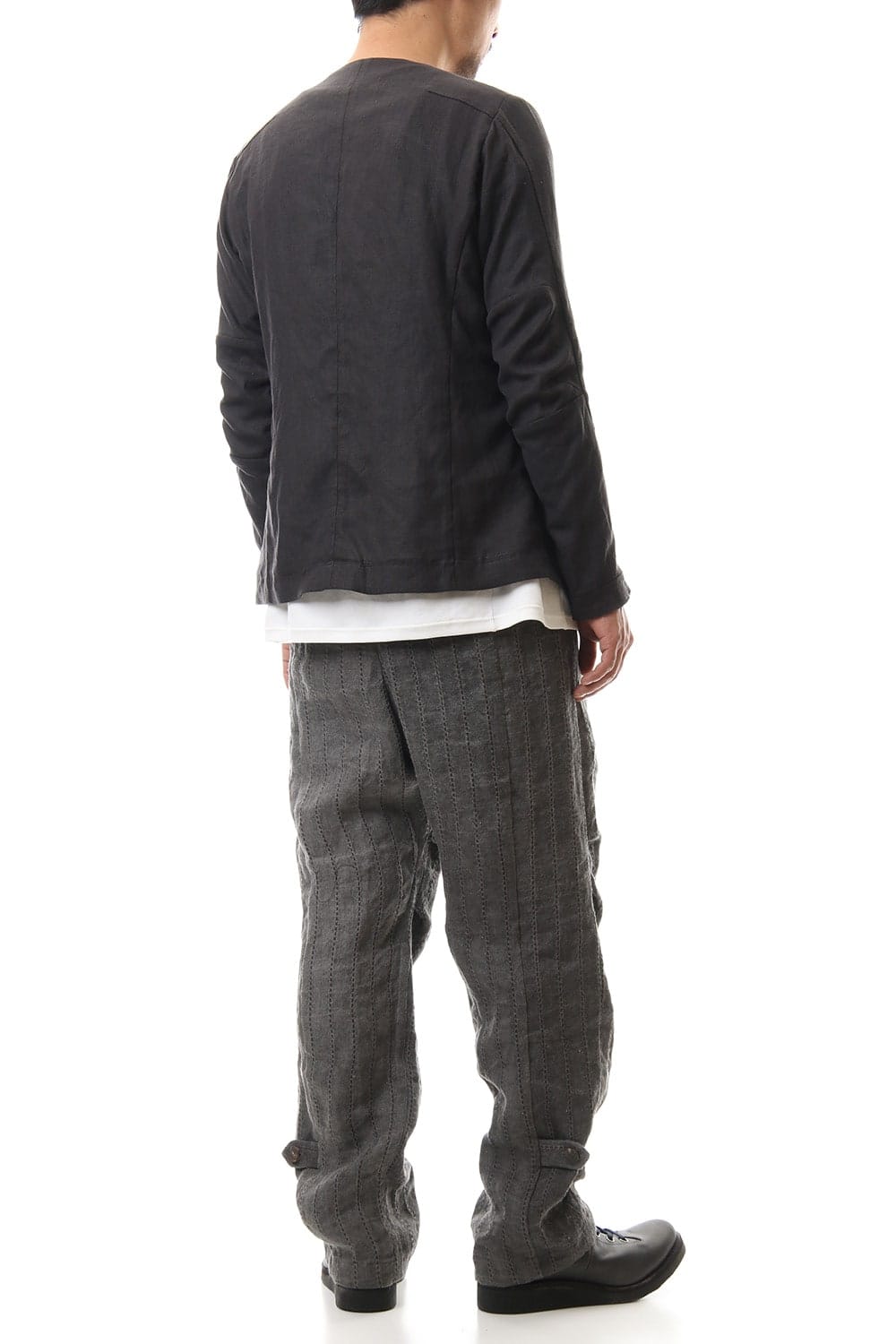 Jacket Linen - Charcoal