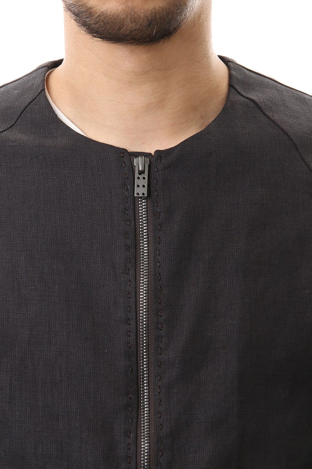 Jacket Linen - Charcoal