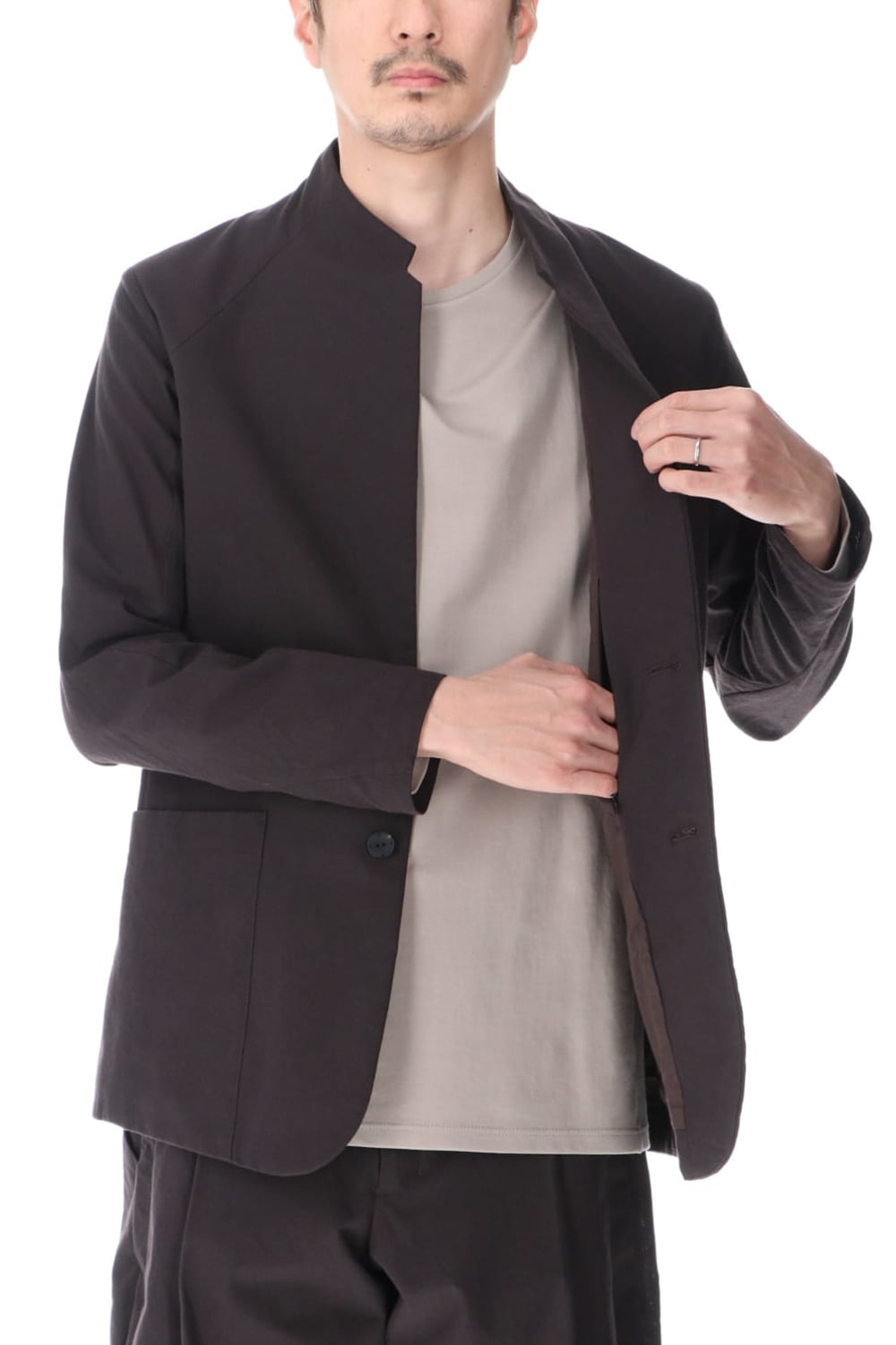 Jacket cotton / nylon Lava Stone