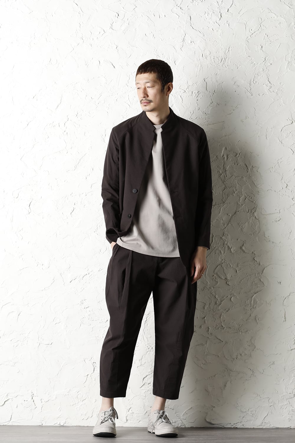Jacket cotton / nylon Lava Stone