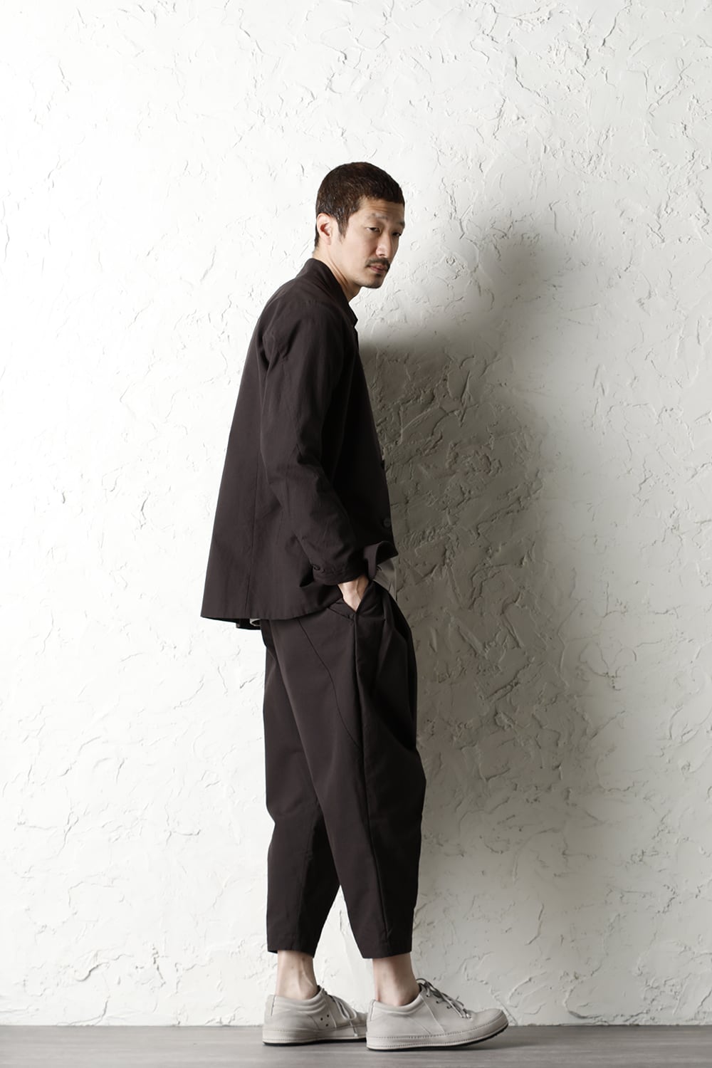 Jacket cotton / nylon Lava Stone