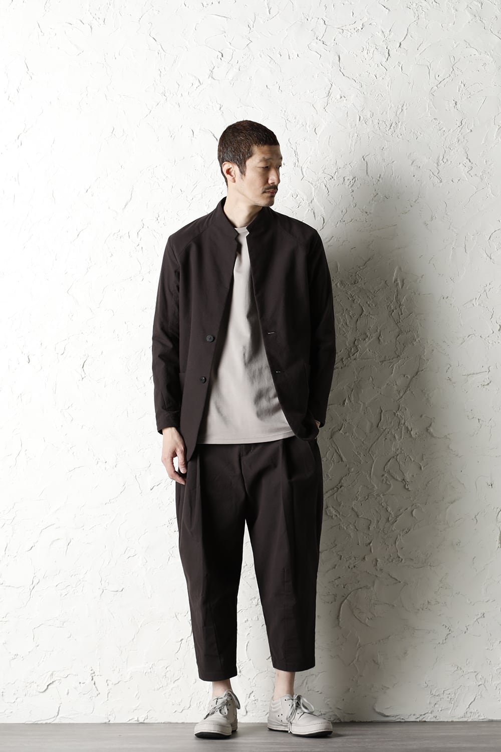 Jacket cotton / nylon Lava Stone