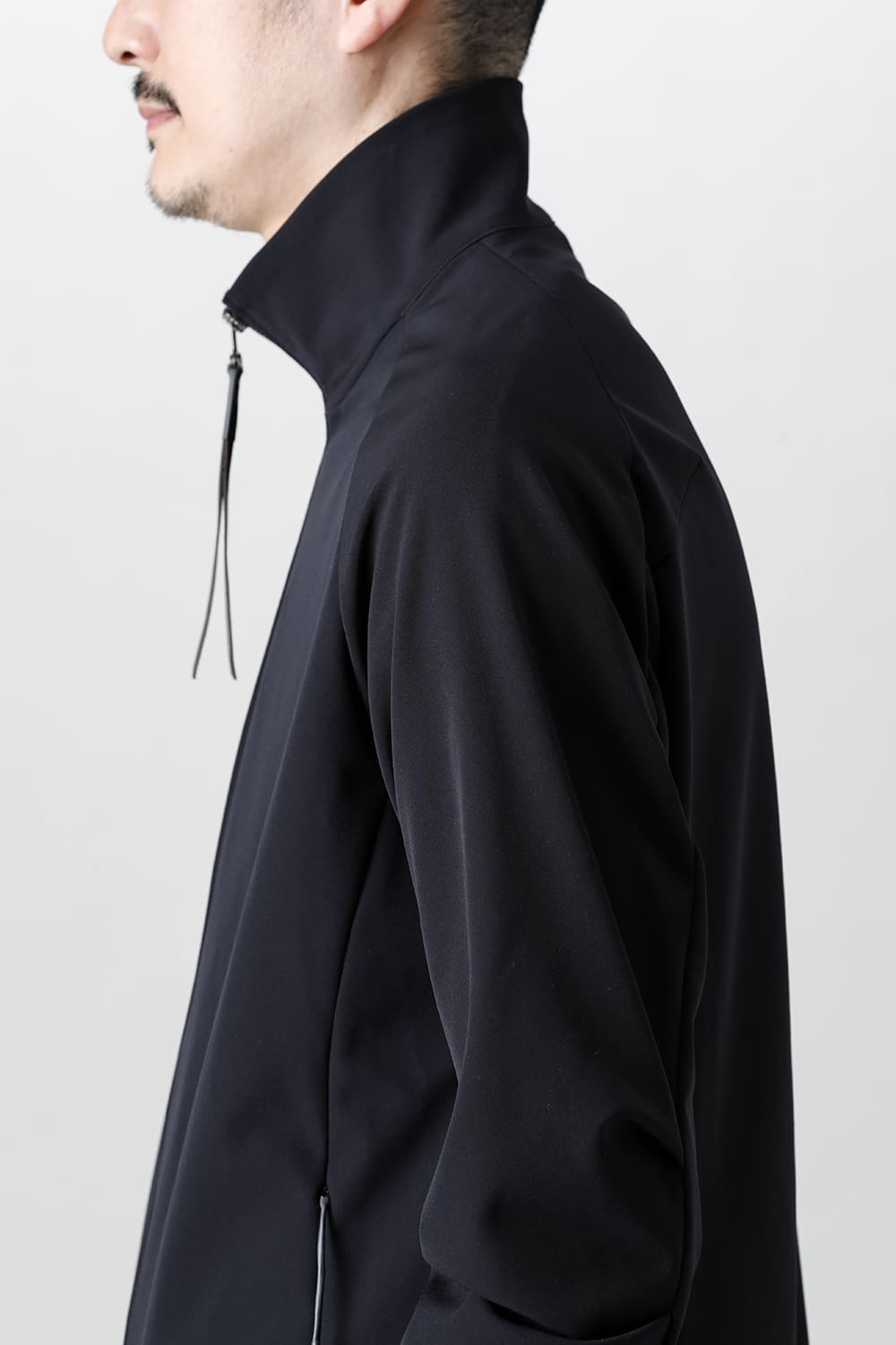 Drizzler jacket merino wool jersey bonding