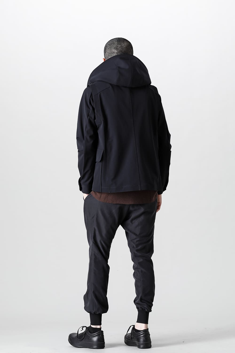 Drizzler jacket merino wool jersey bonding