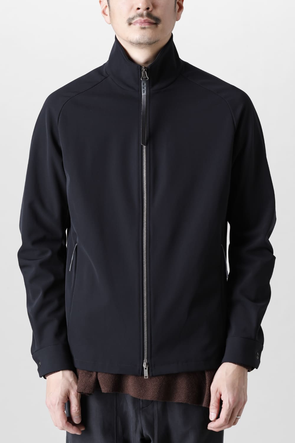 Drizzler jacket merino wool jersey bonding
