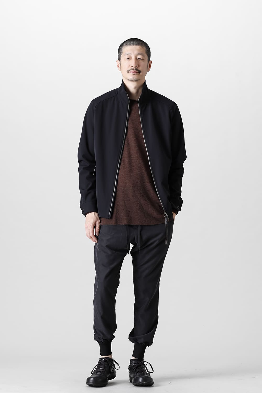 Drizzler jacket merino wool jersey bonding