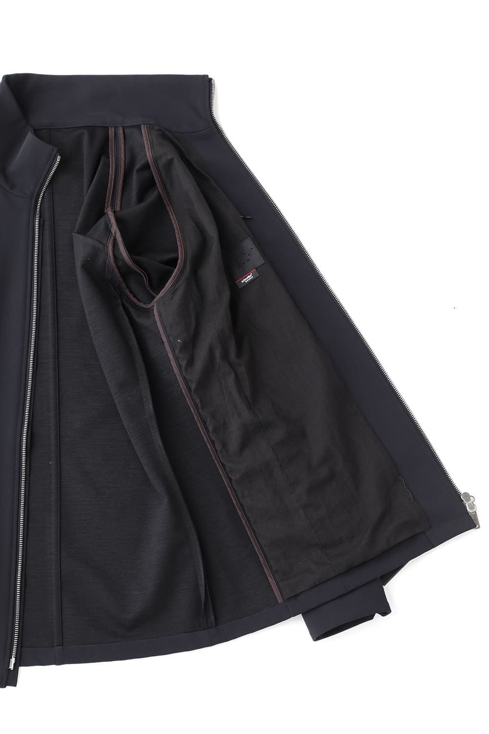 Drizzler jacket merino wool jersey bonding