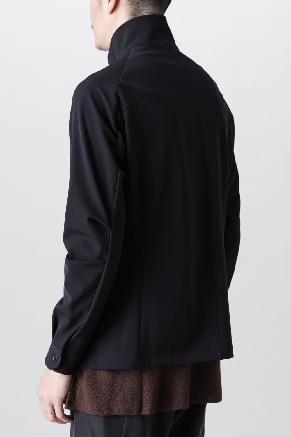 Drizzler jacket merino wool jersey bonding