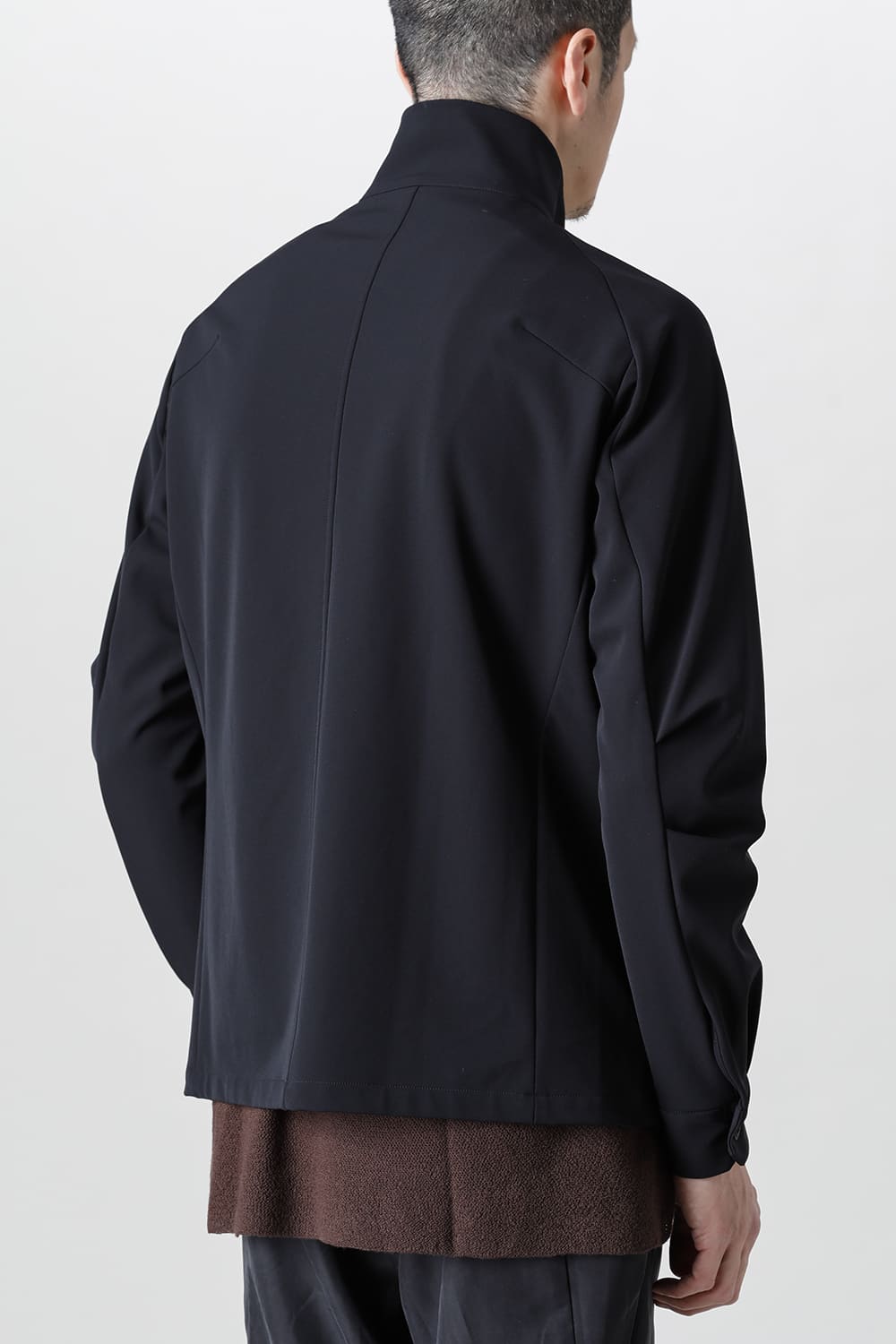 Drizzler jacket merino wool jersey bonding