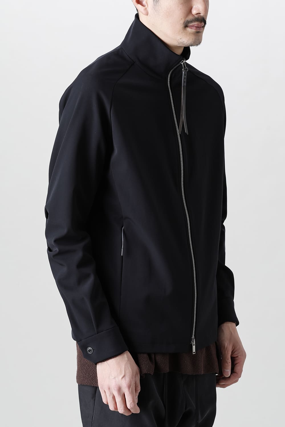 Drizzler jacket merino wool jersey bonding