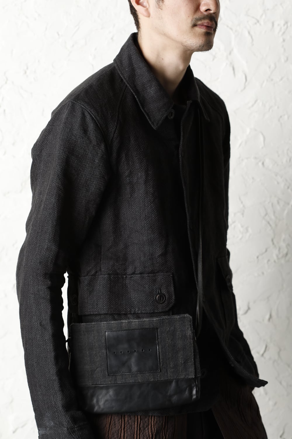 Jacket linen / washi (japanese paper)