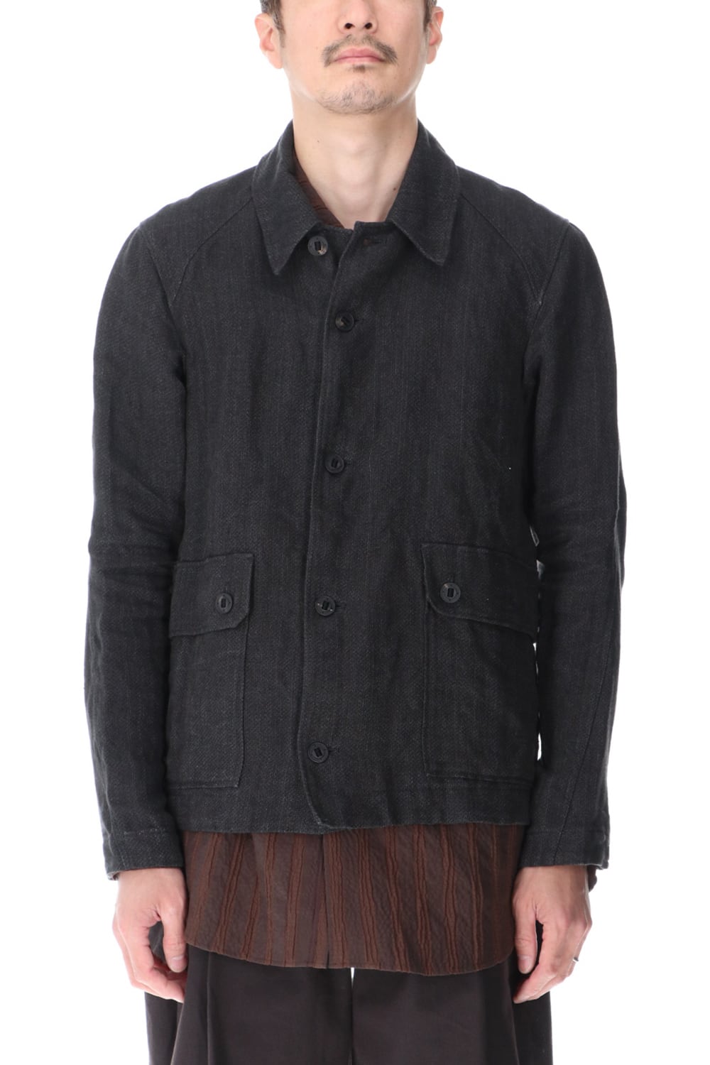 Jacket linen / washi (japanese paper)