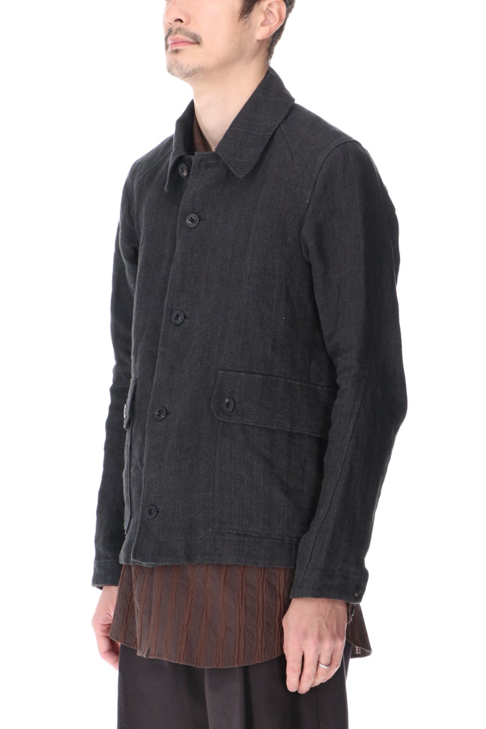 Jacket linen / washi (japanese paper)