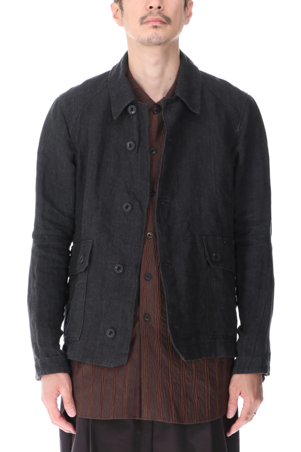 Jacket linen / washi (japanese paper)