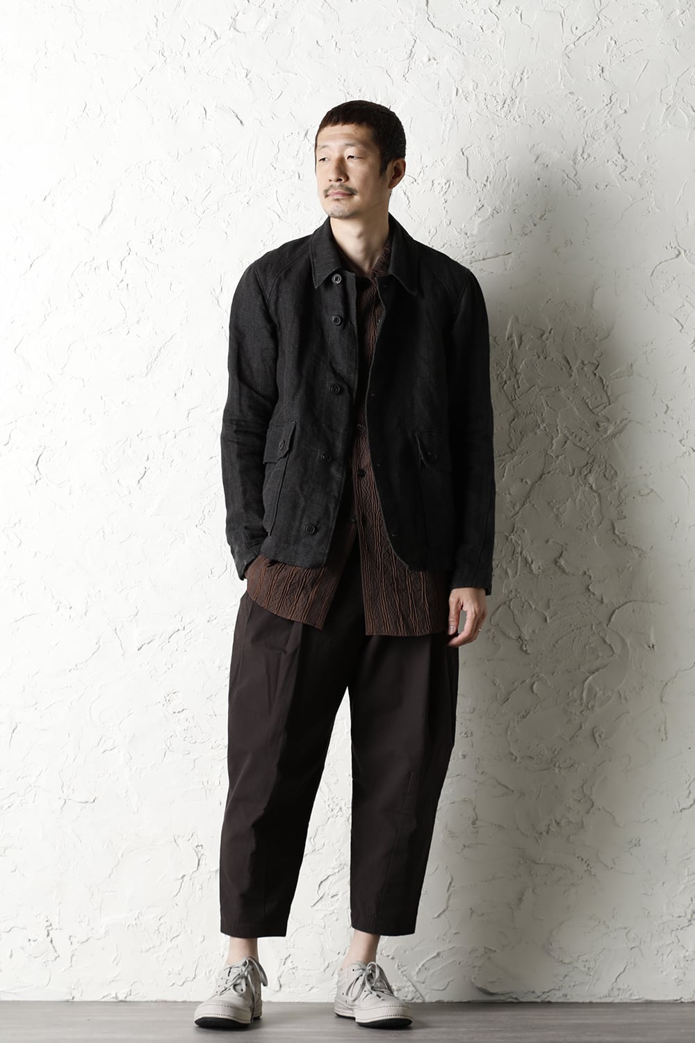 Jacket linen / washi (japanese paper)