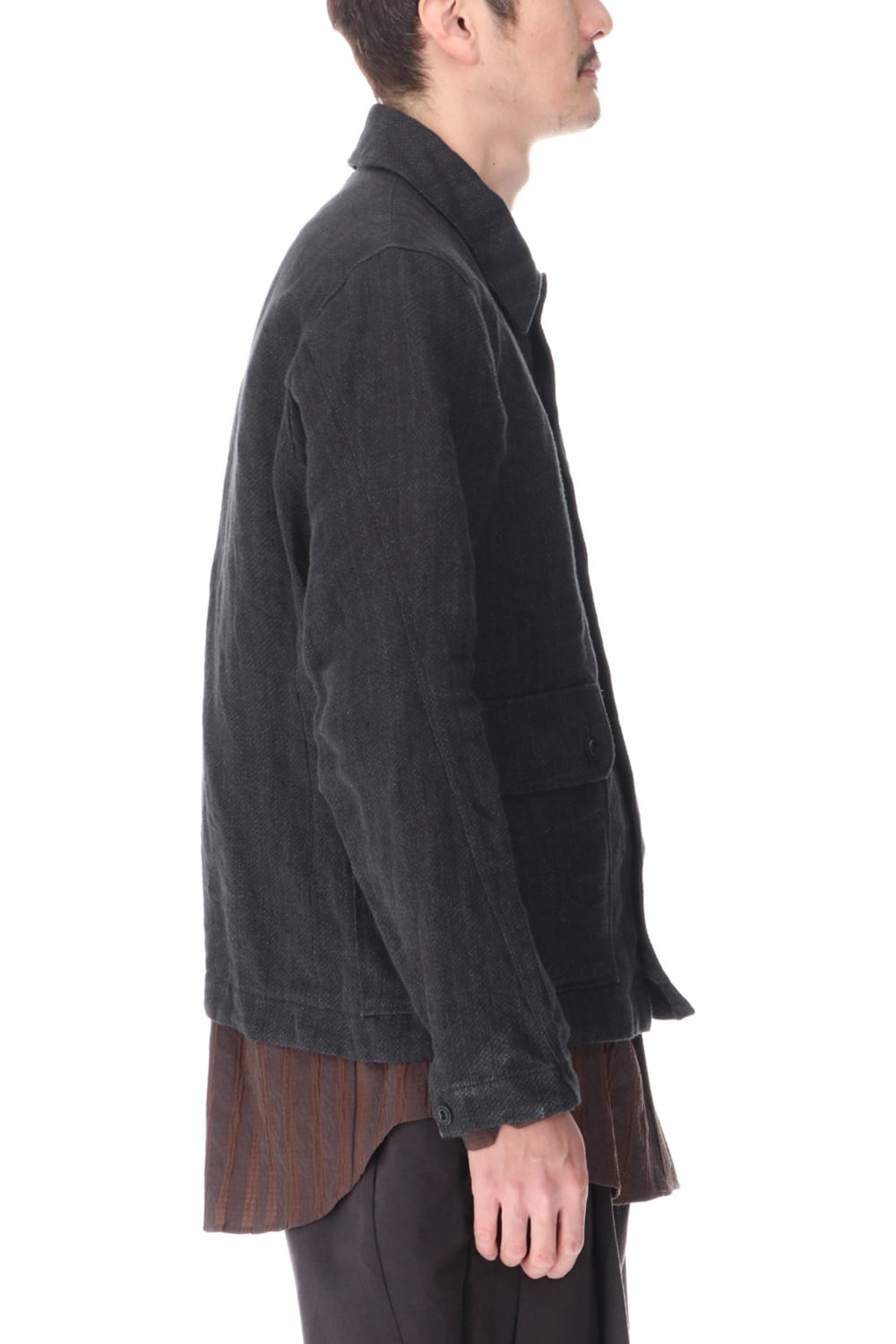 Jacket linen / washi (japanese paper)