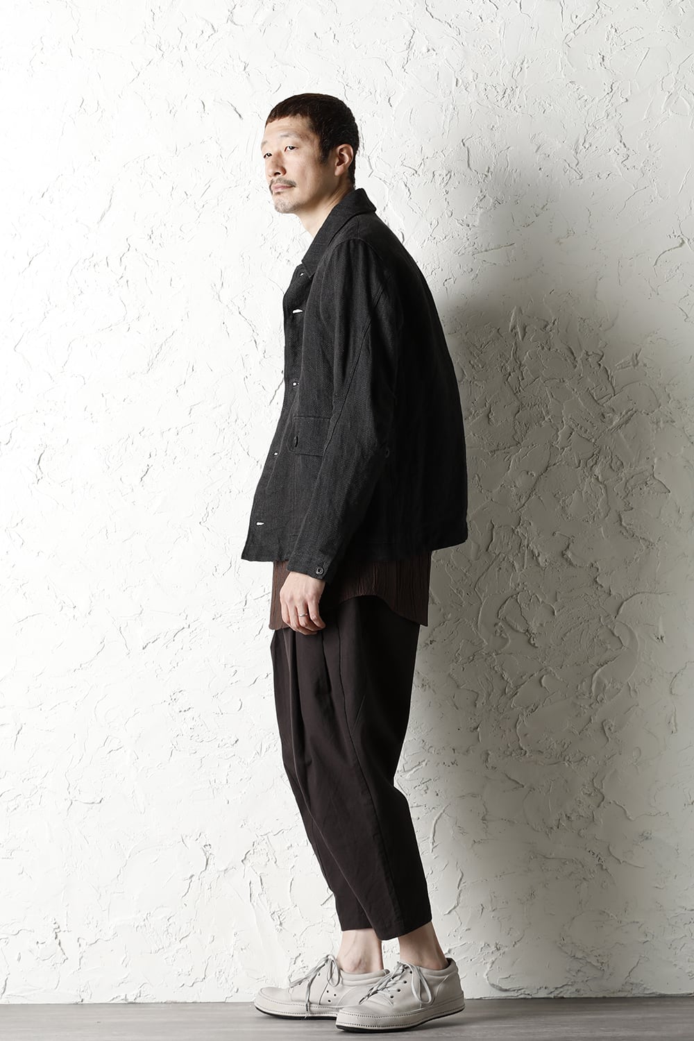 Jacket linen / washi (japanese paper)