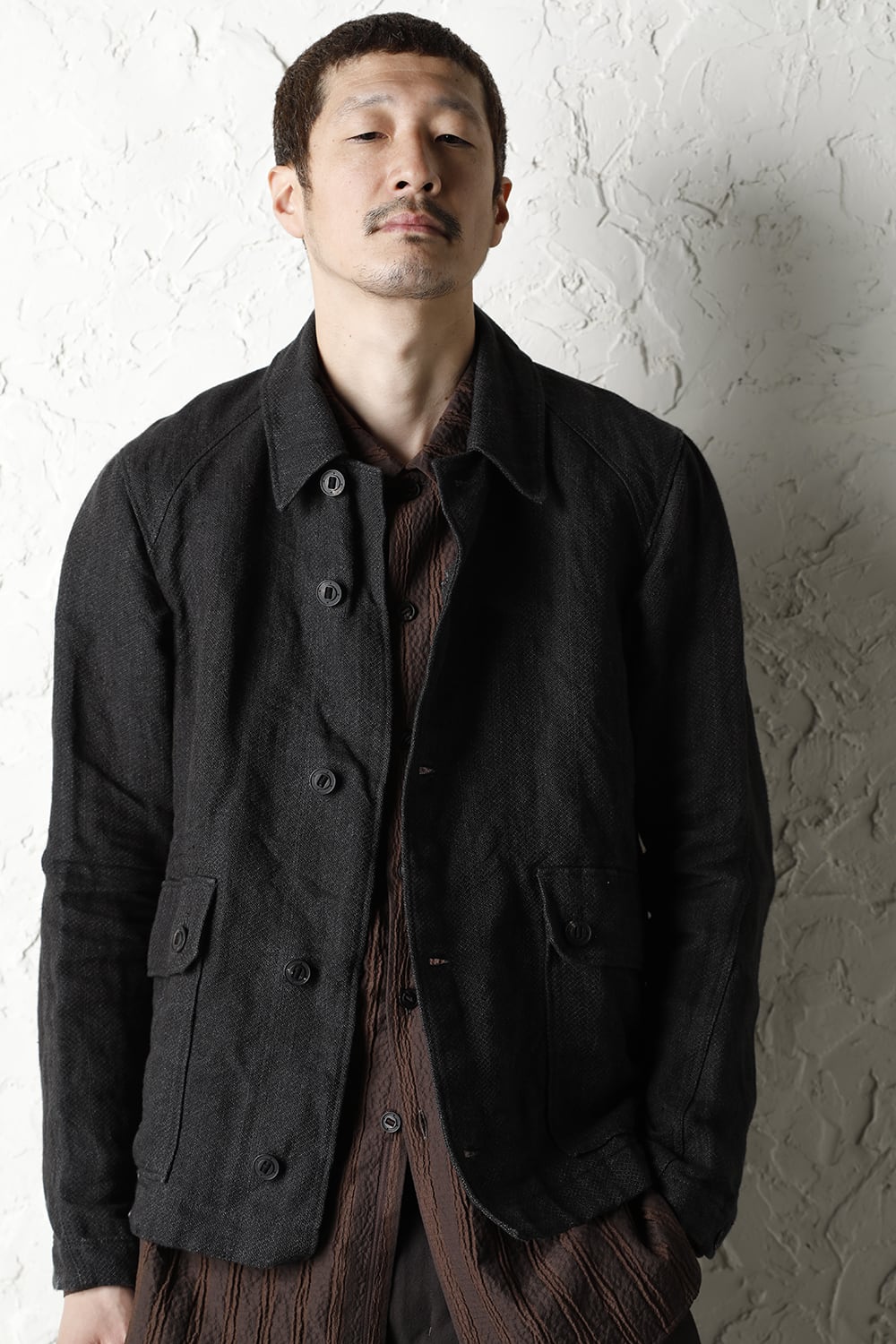 Jacket linen / washi (japanese paper)