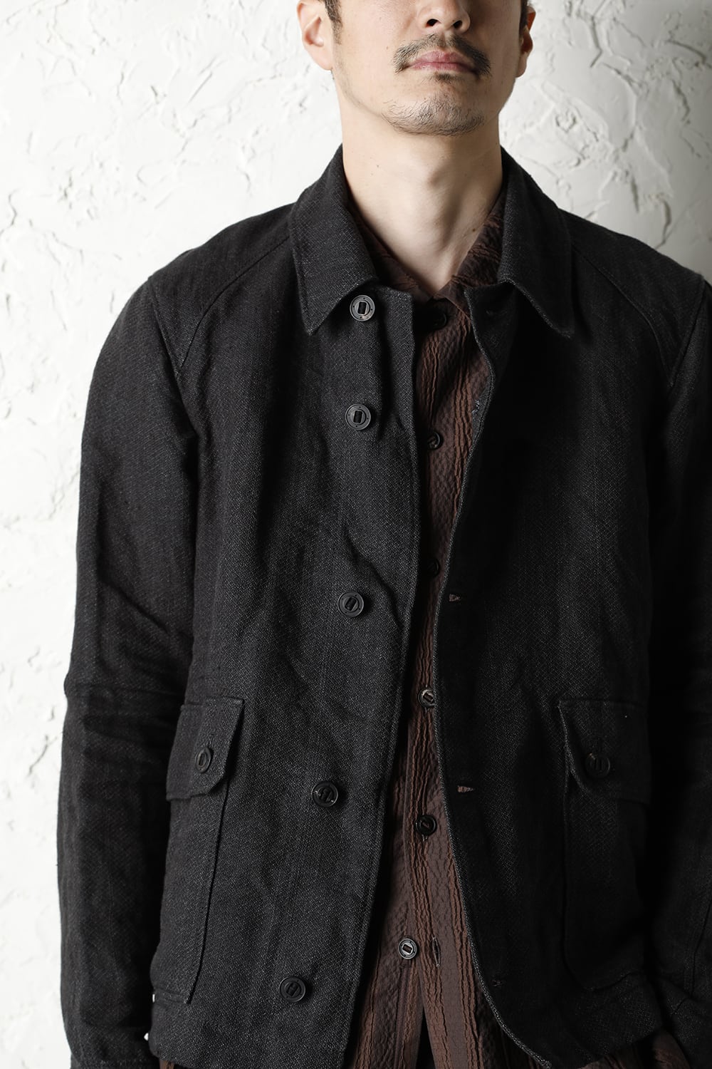 Jacket linen / washi (japanese paper)