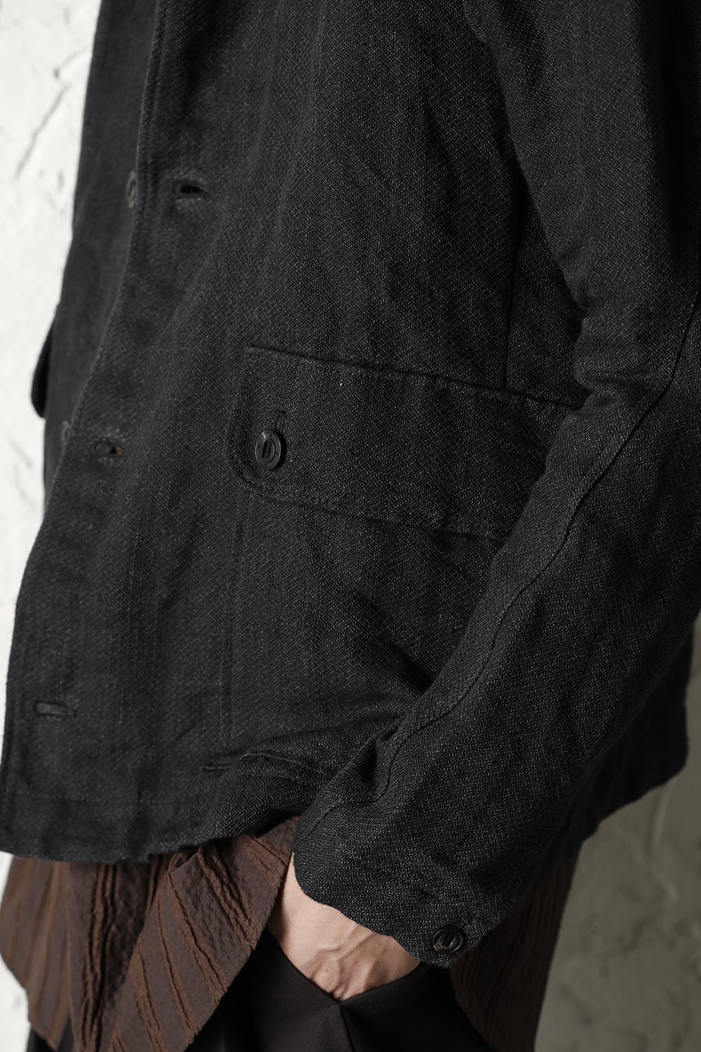 Jacket linen / washi (japanese paper)