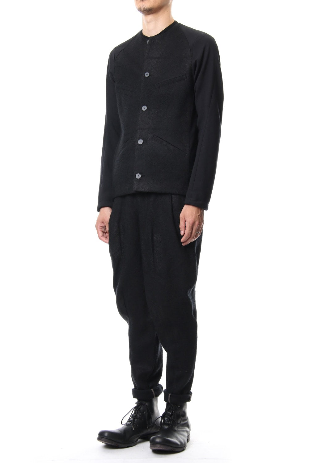 Jacket Camel / Linen Shadow Check