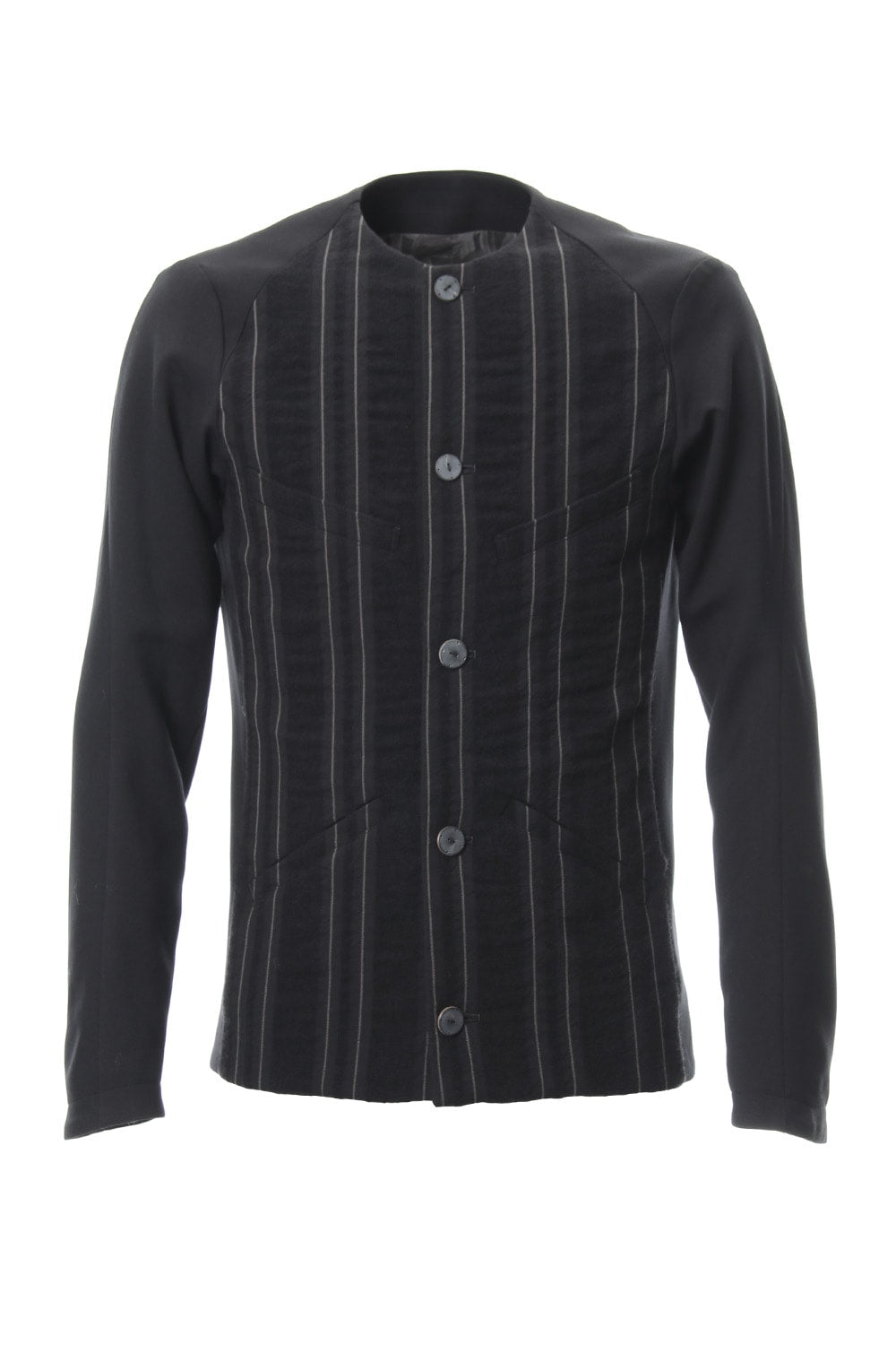 Jacket Wool / Cotton Stripe JKY-SVN