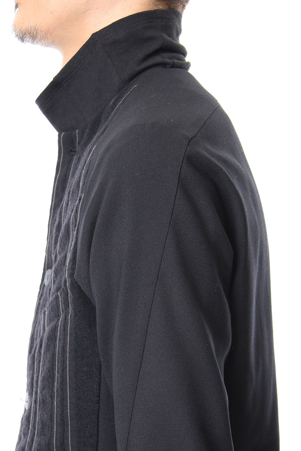 Jacket Wool / Cotton Stripe JKY-SVN