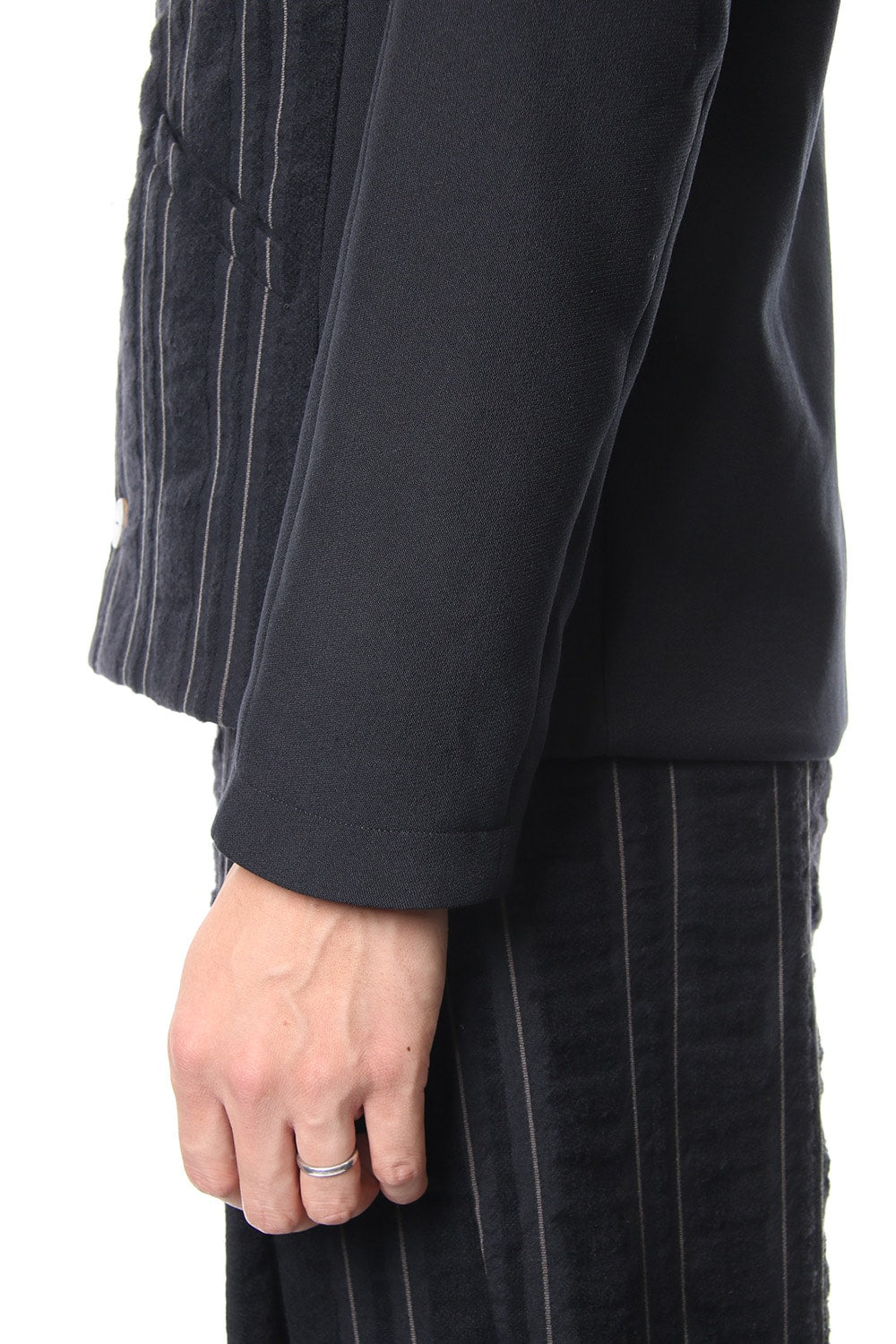 Jacket Wool / Cotton Stripe JKY-SVN