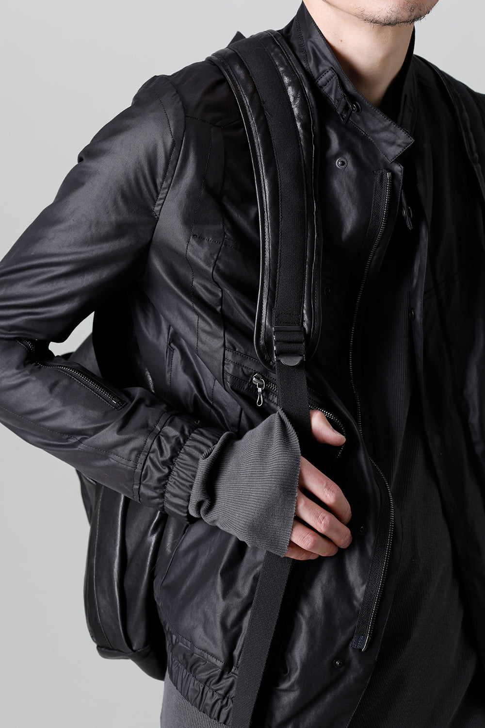 Lamb leather Backpack