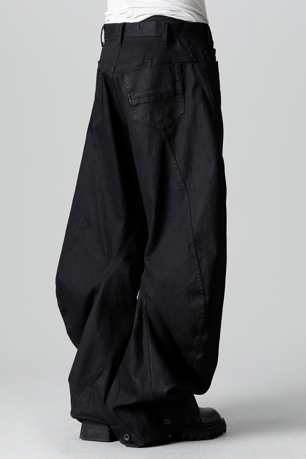 10oz Stretch Denim Coated Trousers