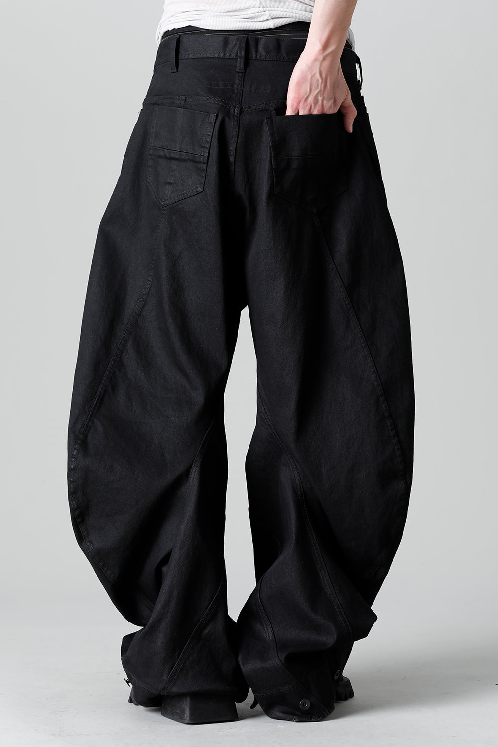 10oz Stretch Denim Coated Trousers