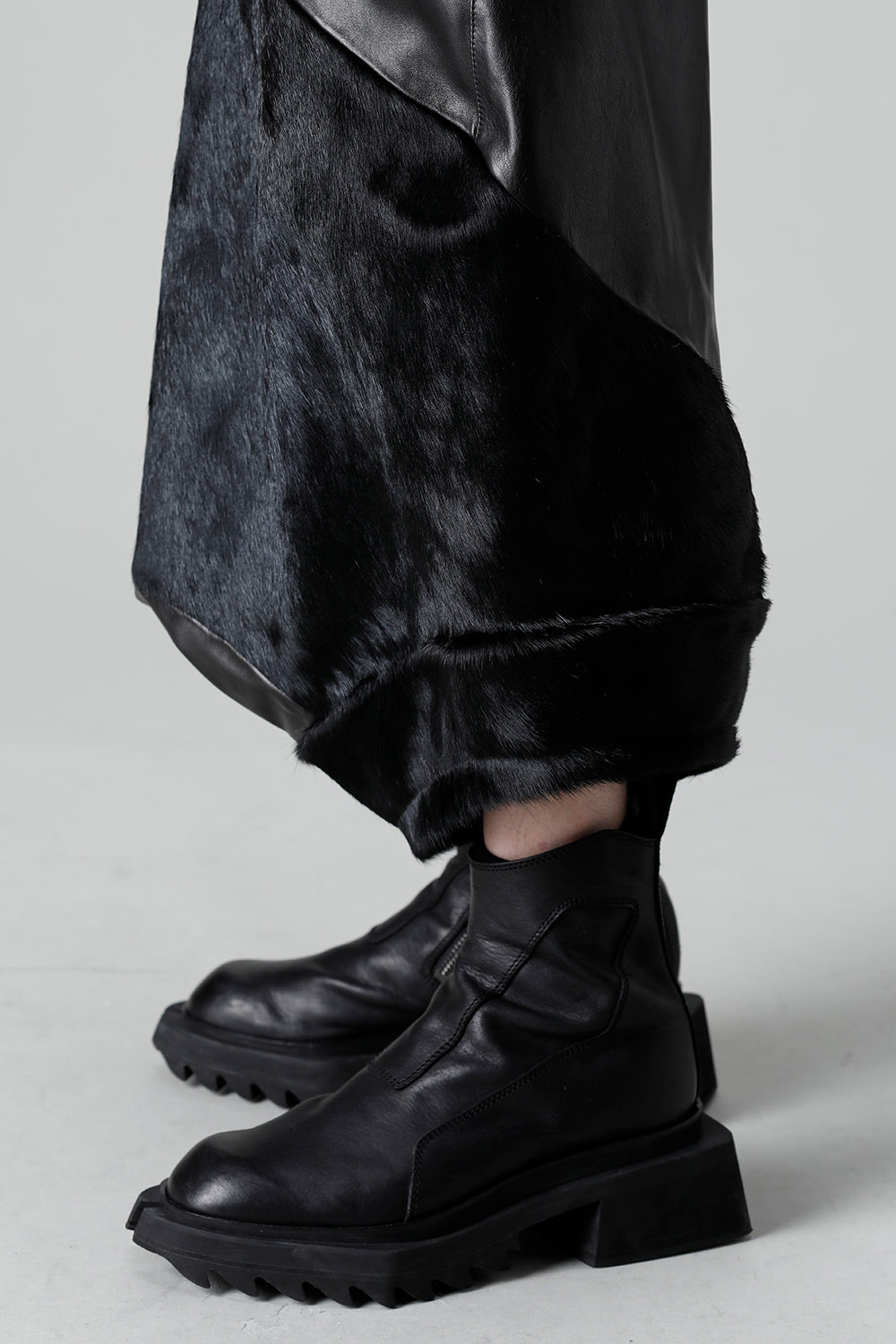 Lamb Skin / Cow Hair Sarouel pants