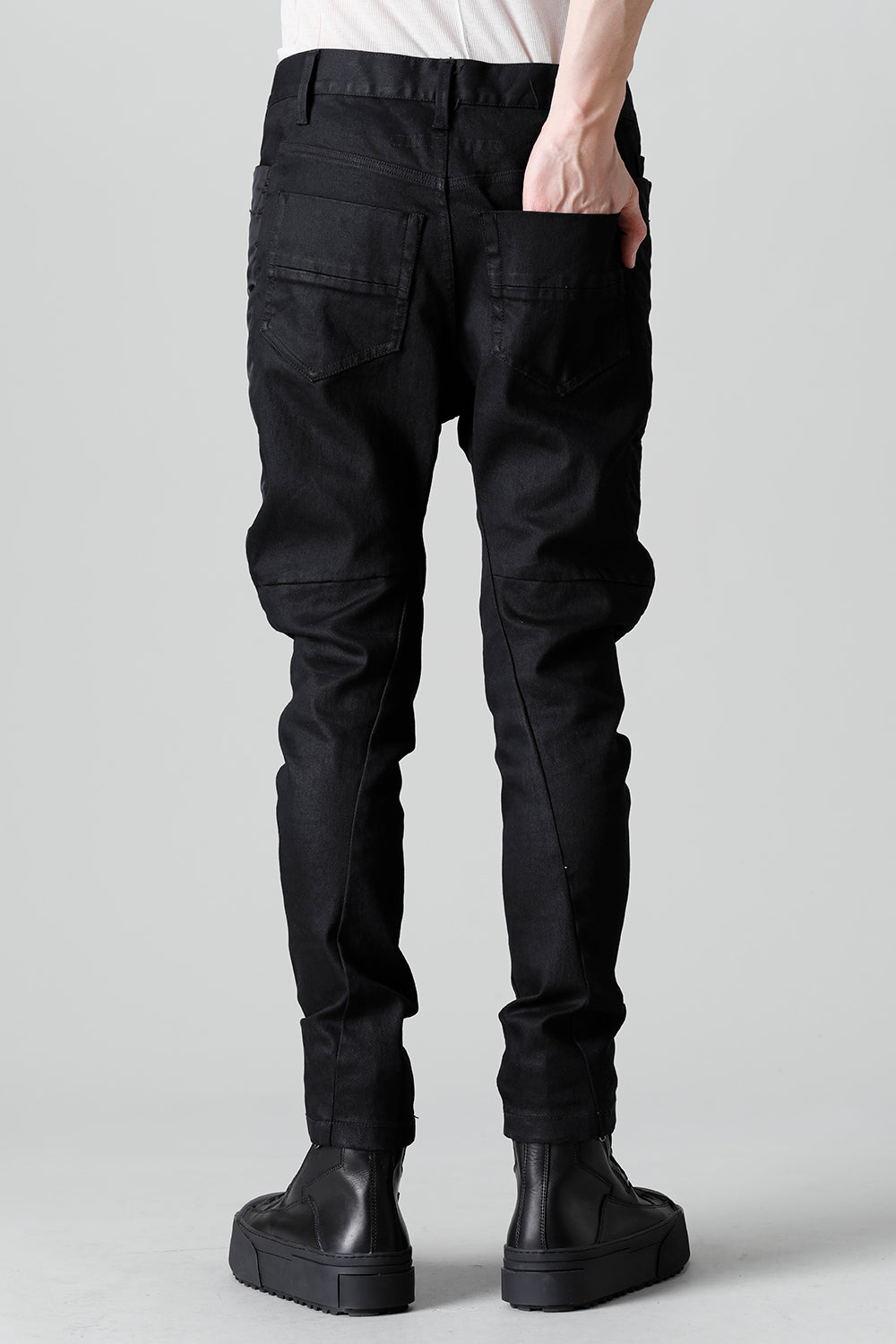 10oz Stretch Denim Coated Skinny Pants