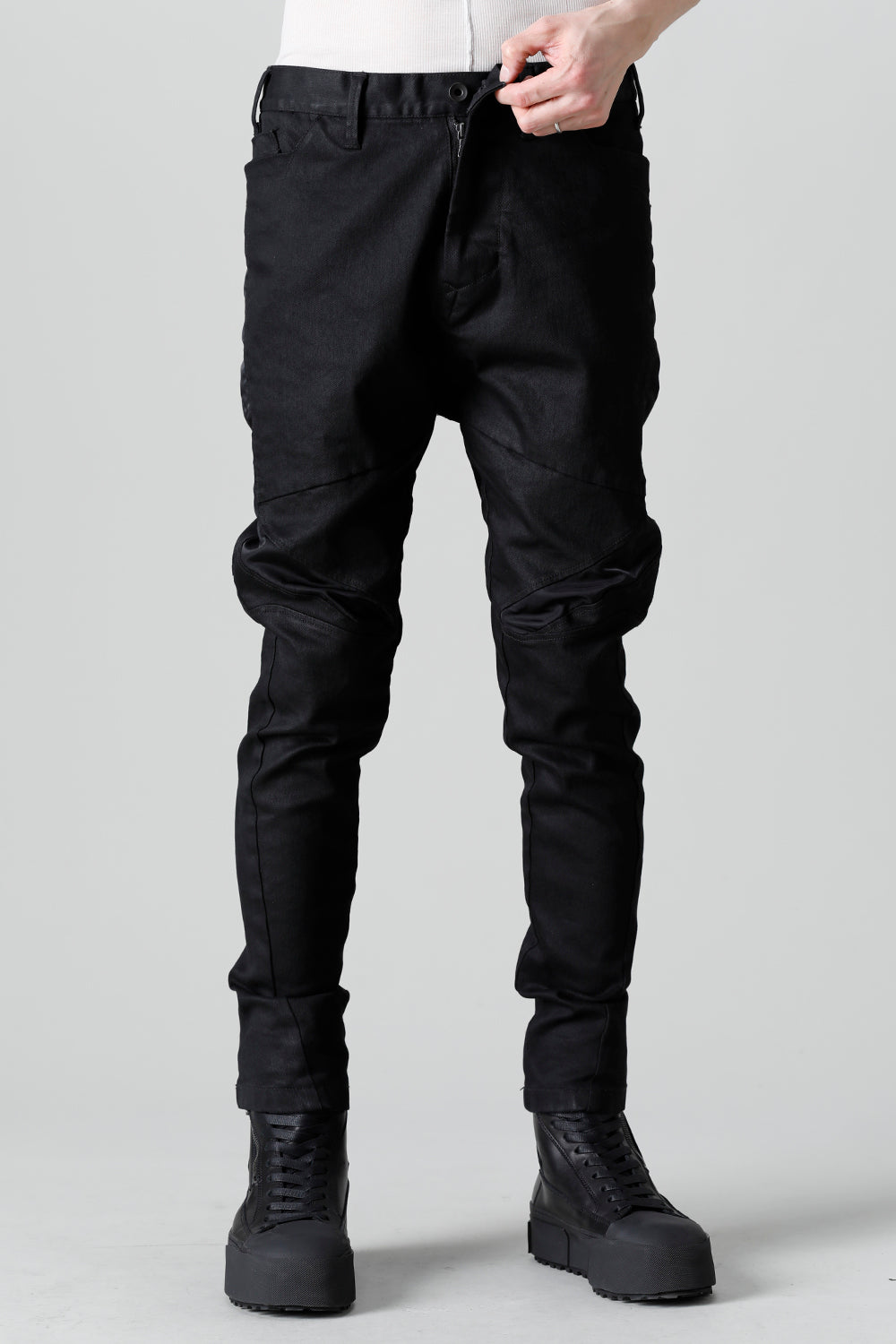 10oz Stretch Denim Coated Skinny Pants