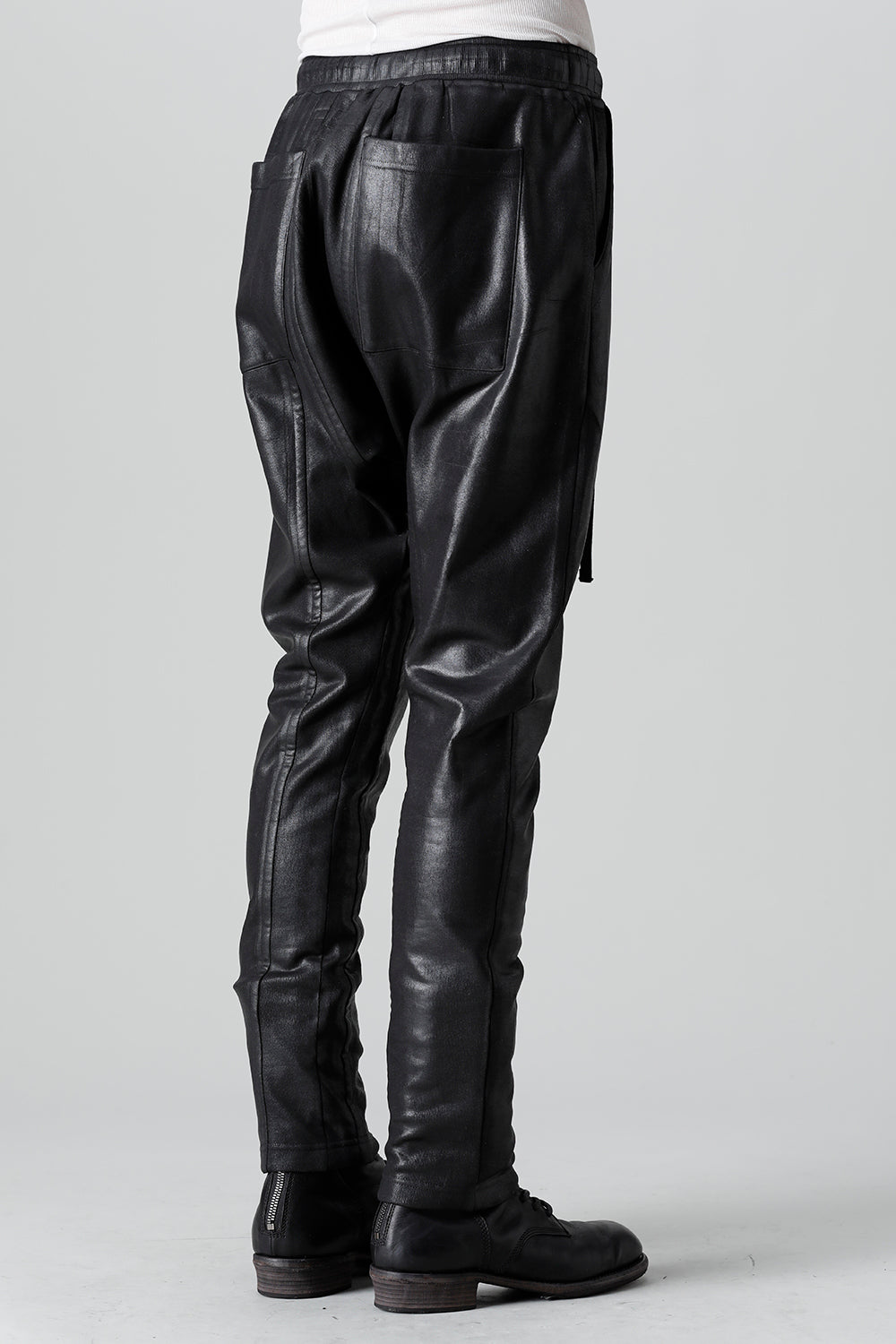 Coated Sweat Seamed Pants