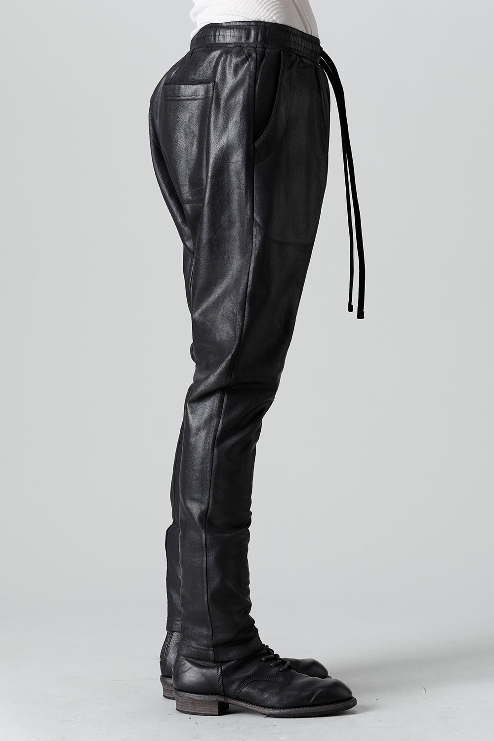 Coated Sweat Seamed Pants