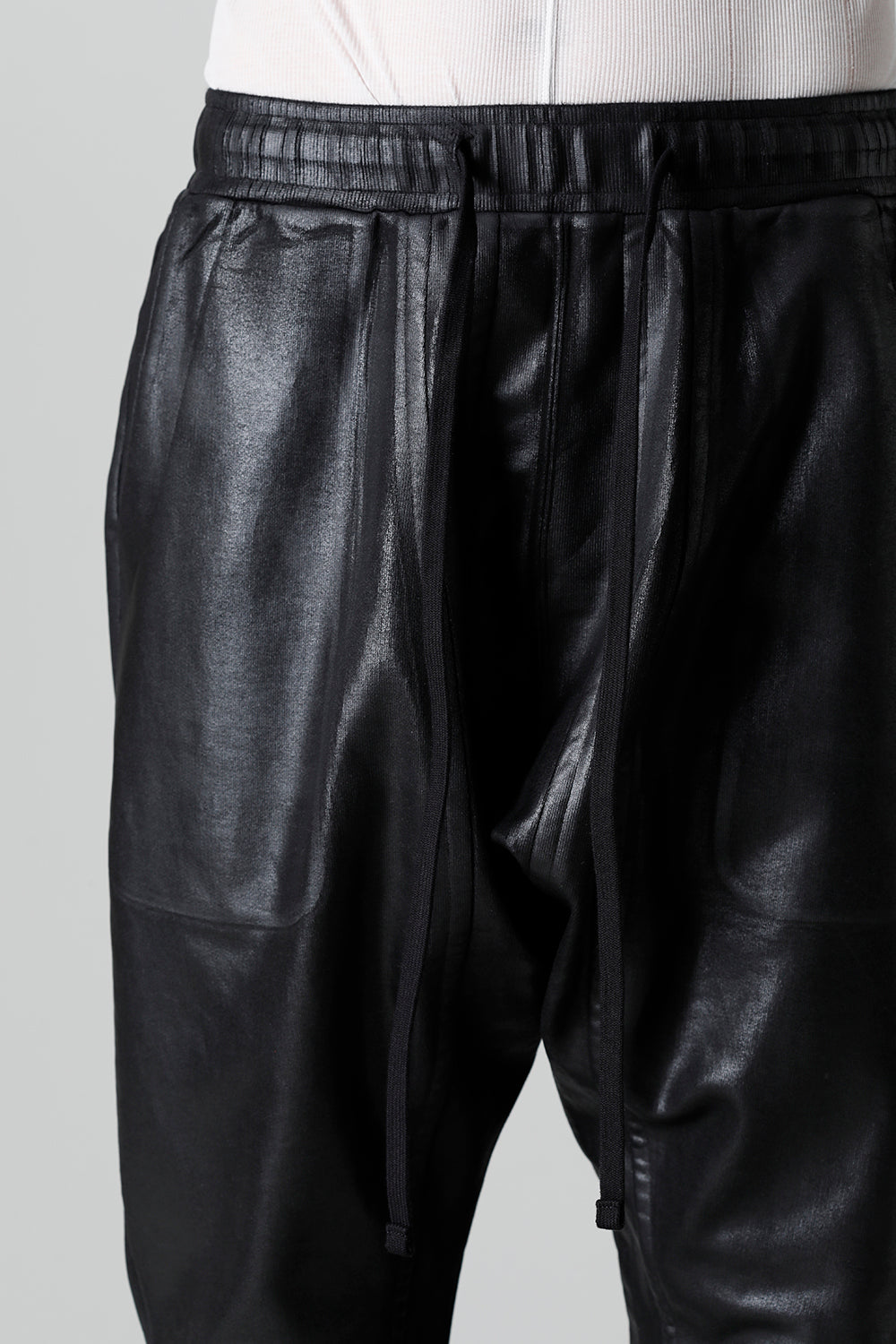 Coated Sweat Seamed Pants