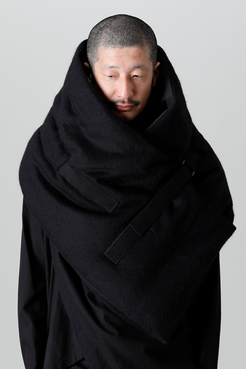 ダウンストール アンゴラ ウール カシミアビーバー