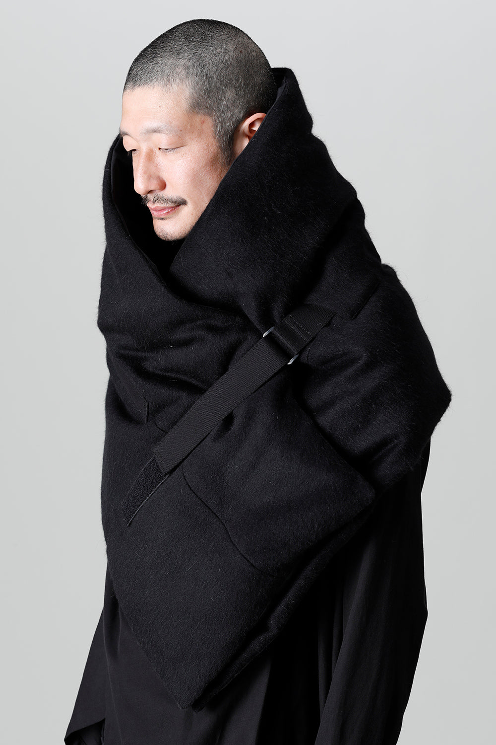 ダウンストール アンゴラ ウール カシミアビーバー