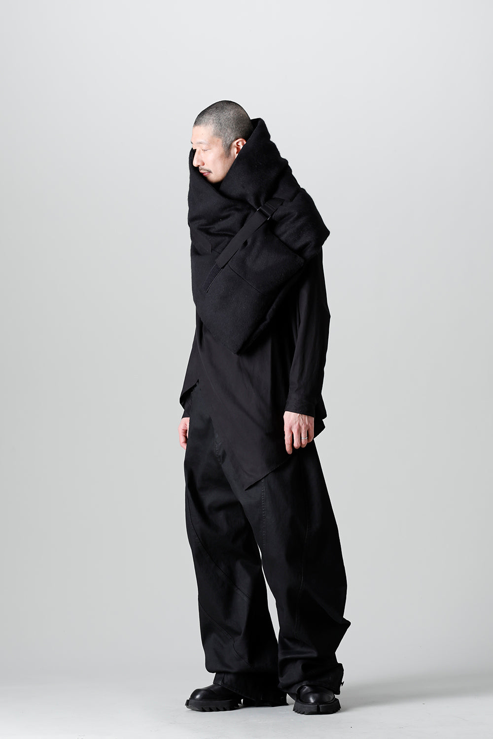 ダウンストール アンゴラ ウール カシミアビーバー