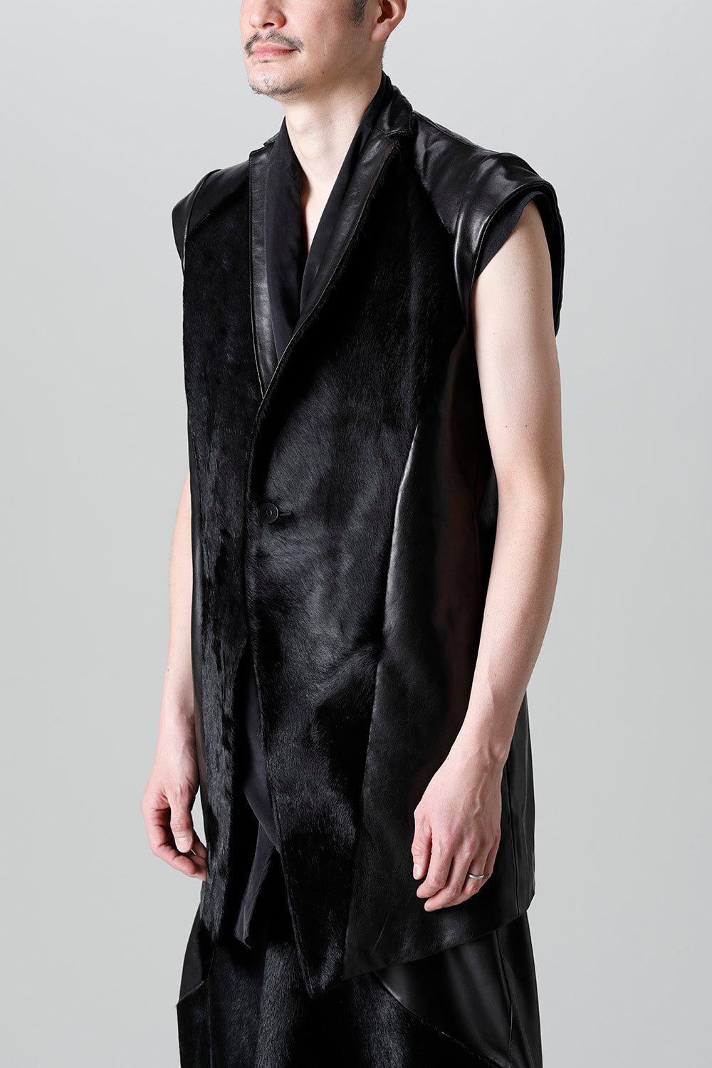 Lamb Skin / Cow Hair Vest