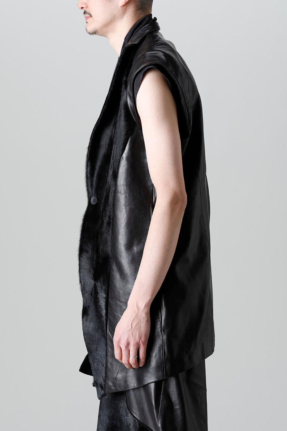 Lamb Skin / Cow Hair Vest