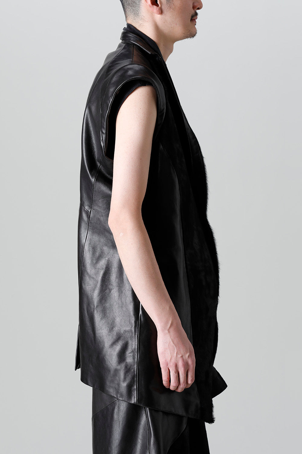 Lamb Skin / Cow Hair Vest