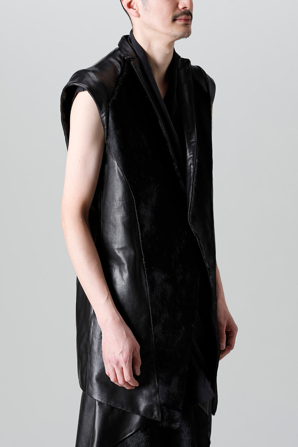 Lamb Skin / Cow Hair Vest
