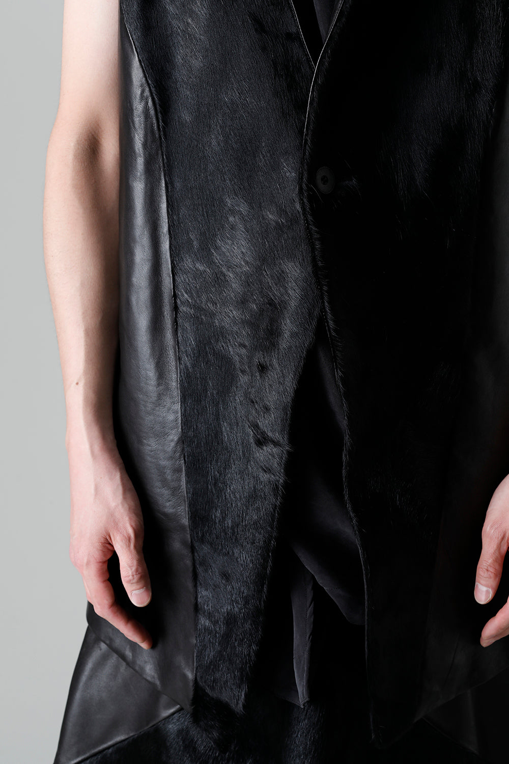 Lamb Skin / Cow Hair Vest