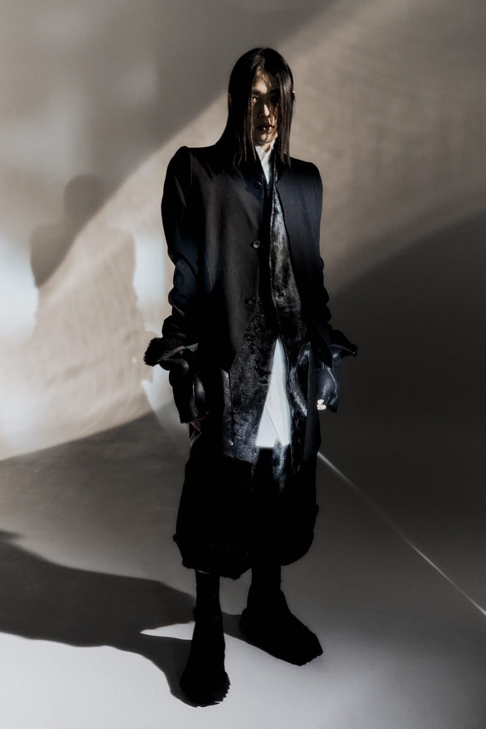 Lamb Skin / Cow Hair Vest