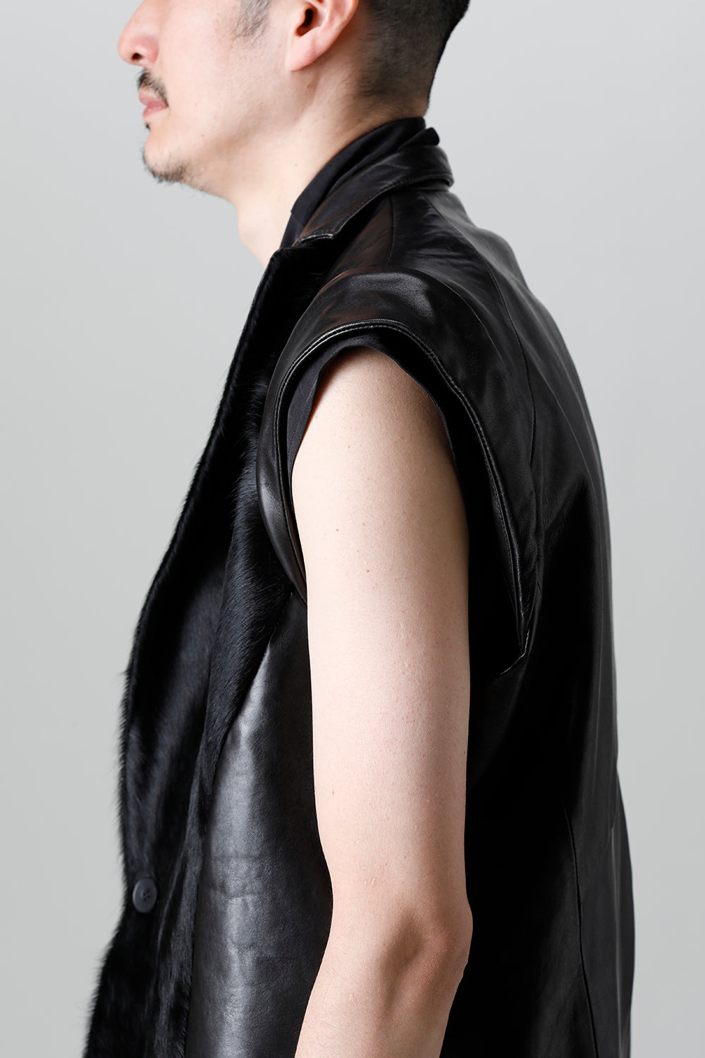 Lamb Skin / Cow Hair Vest