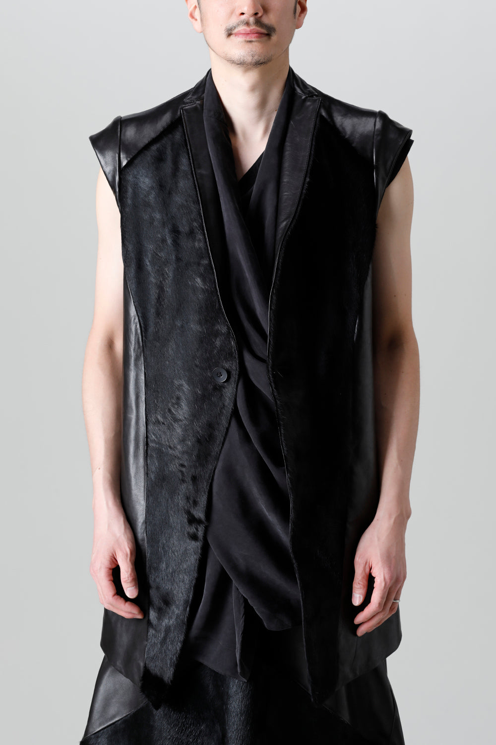 Lamb Skin / Cow Hair Vest