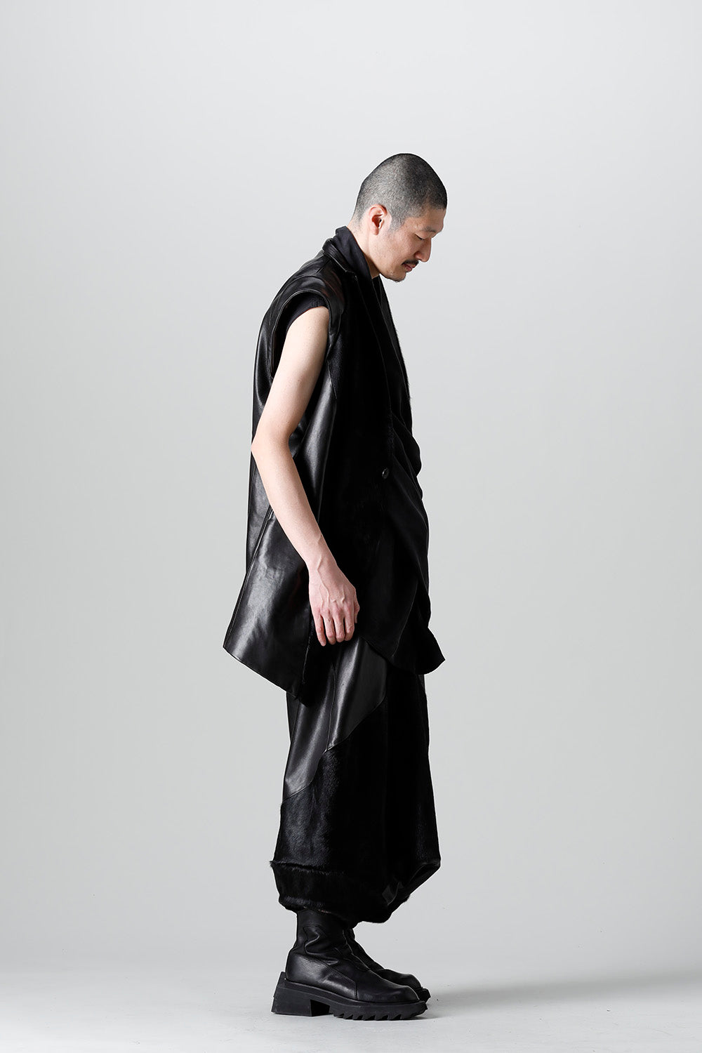 Lamb Skin / Cow Hair Vest