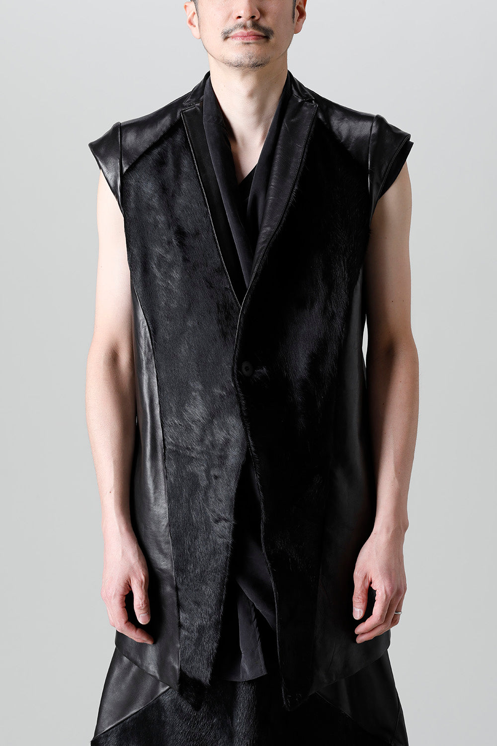 Lamb Skin / Cow Hair Vest